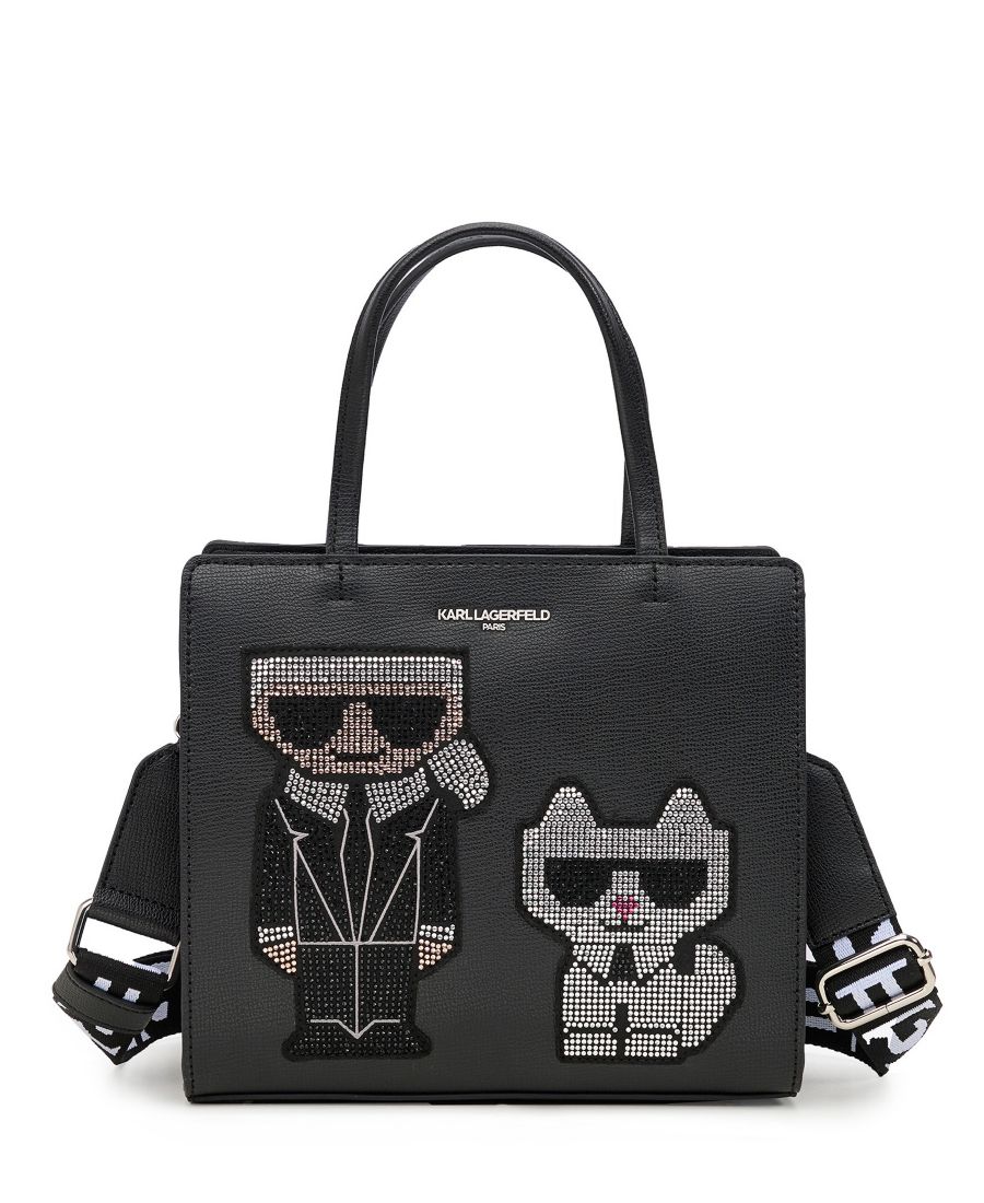 Маленькая сумка-мессенджер Maybelle KARL LAGERFELD PARIS, Black/Silver
Маленькая сумка-мессенджер Maybelle KARL LAGERFELD PARIS, Black/Silver