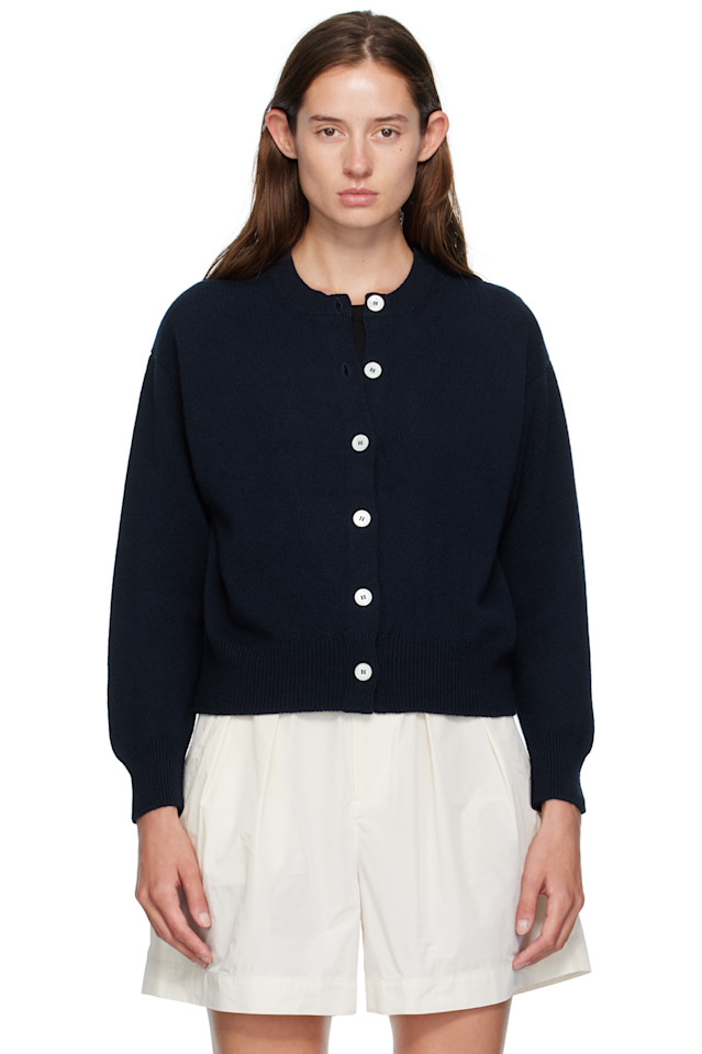 Кардиган Ада с круглым вырезом &Daughter, темно-синий
Кардиган Ада с круглым вырезом &Daughter, темно-синий