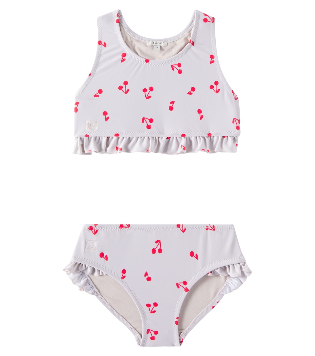 Бикини с рюшами и принтом Bellamy Liewood, Cherries / Sandy 
Бикини с рюшами и принтом Bellamy Liewood, Cherries / Sandy