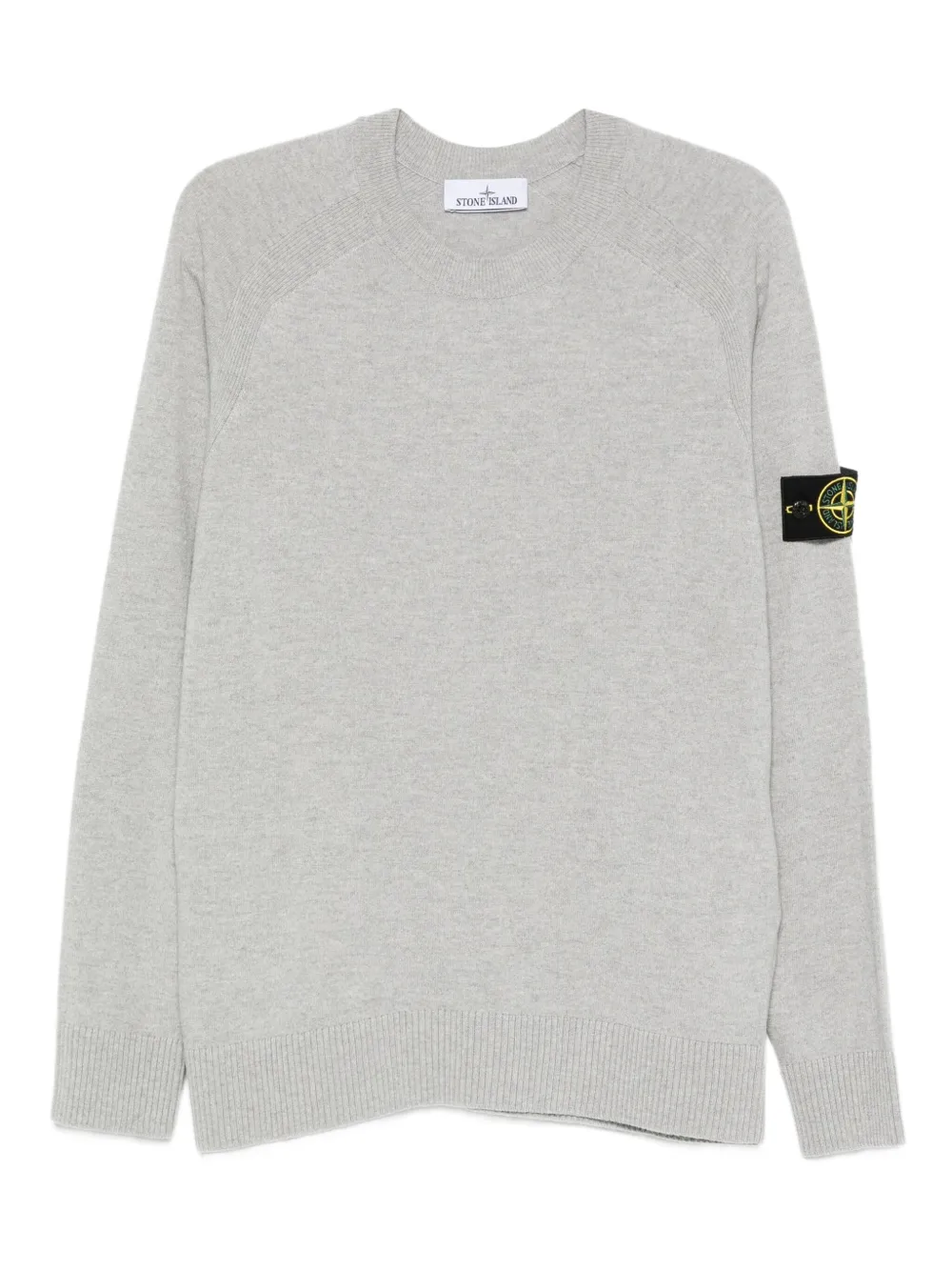 Шерстяной свитер Stone Island, серый 
Шерстяной свитер Stone Island, серый