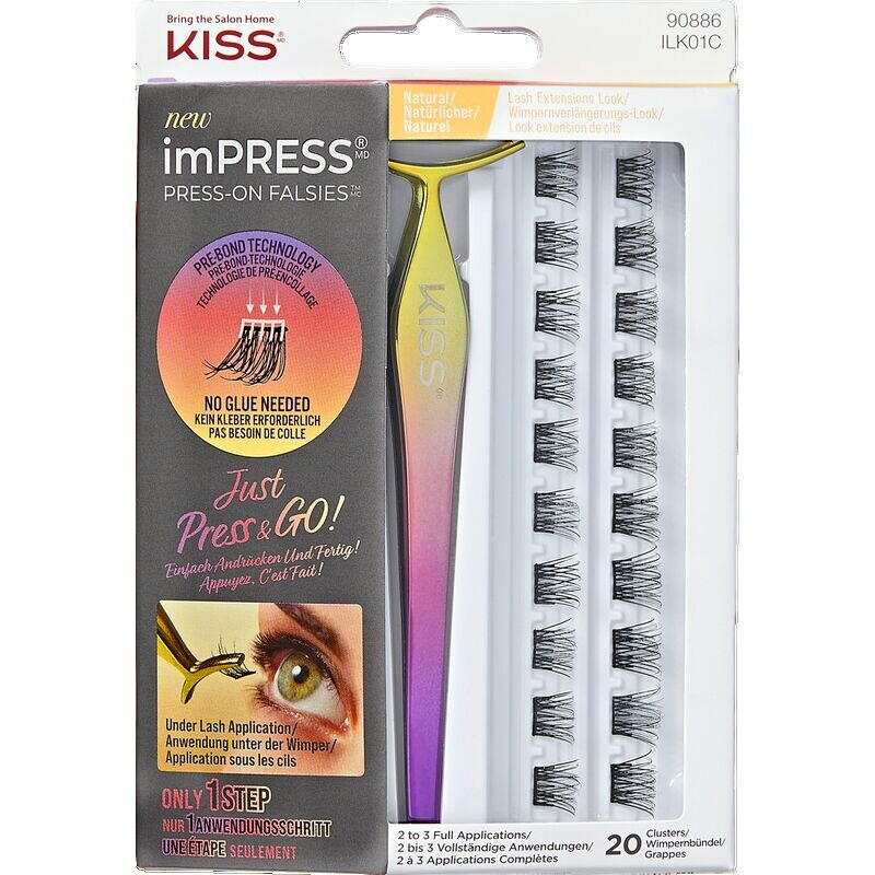 ImPRESS Press on Falsies Kit 01 - Натуральный KISS, 20 шт.
ImPRESS Press on Falsies Kit 01 - Натуральный KISS, 20 шт.