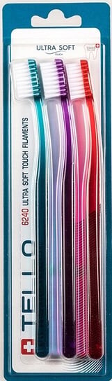 Зубная щетка 6240 Ultra Soft 3 шт. Tello
Зубная щетка 6240 Ultra Soft 3 шт. Tello