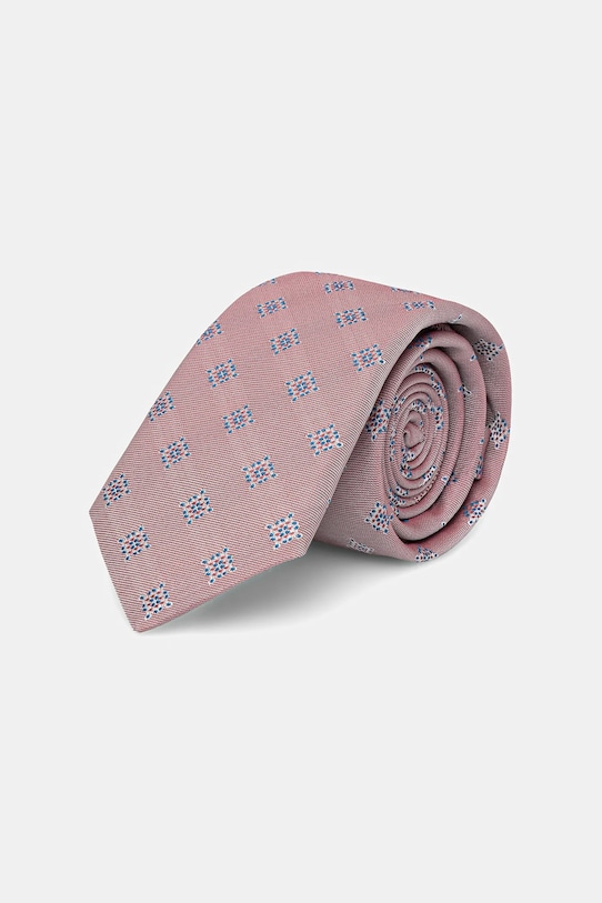 Галстук с добавлением шелка Boss, розовый
Галстук с добавлением шелка Boss, розовый