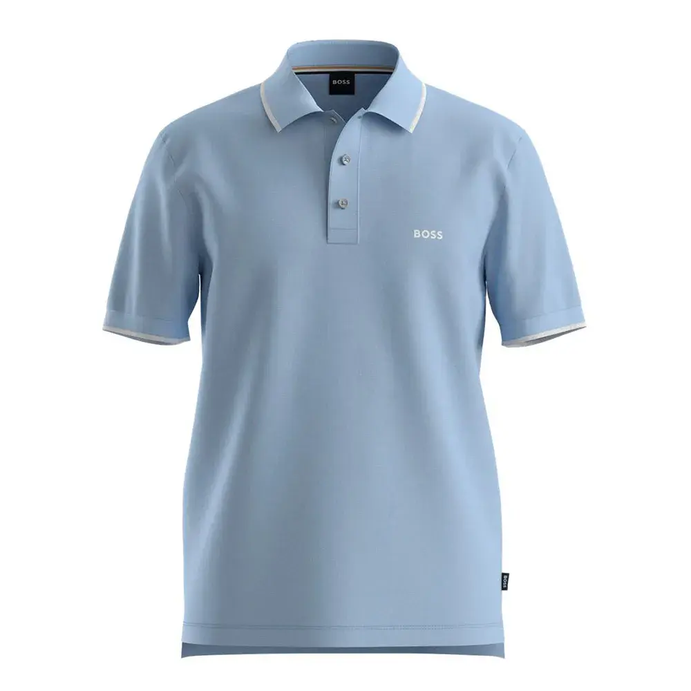 Поло с коротким рукавом BOSS Parlay 190, синий
Поло с коротким рукавом BOSS Parlay 190, синий