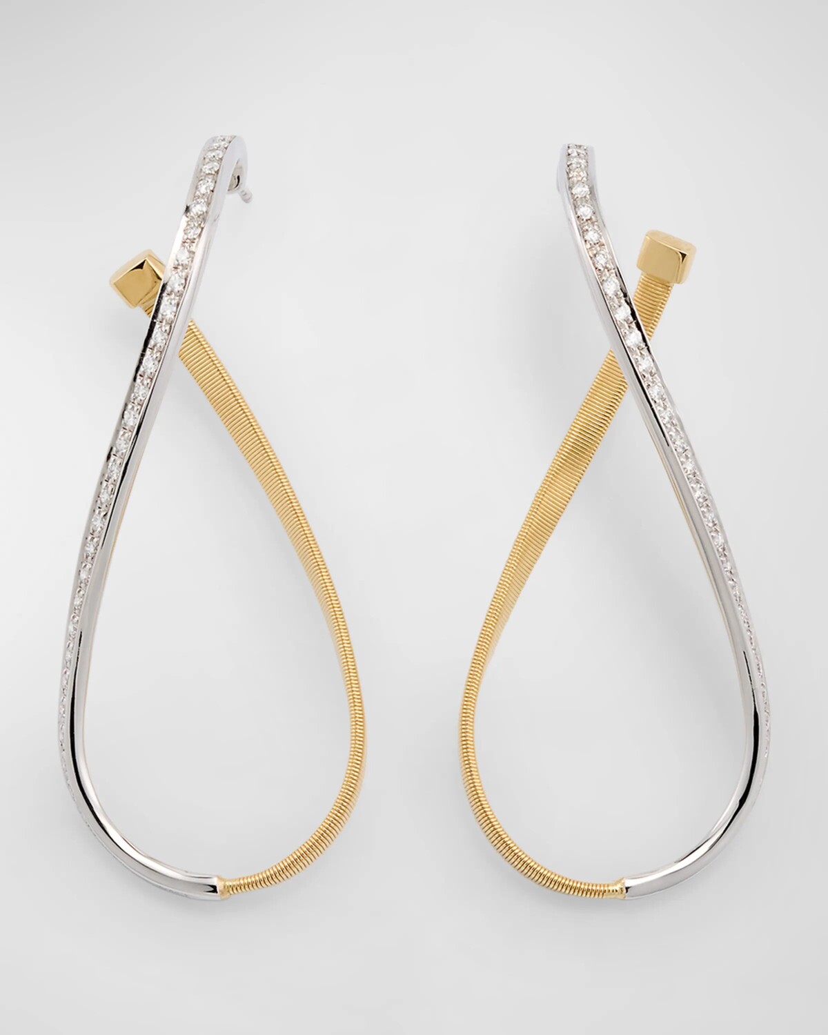 Серьги Marrakech из желтого золота 18 карат, витые, средние, неправильной формы Marco Bicego
Серьги Marrakech из желтого золота 18 карат, витые, средние, неправильной формы Marco Bicego