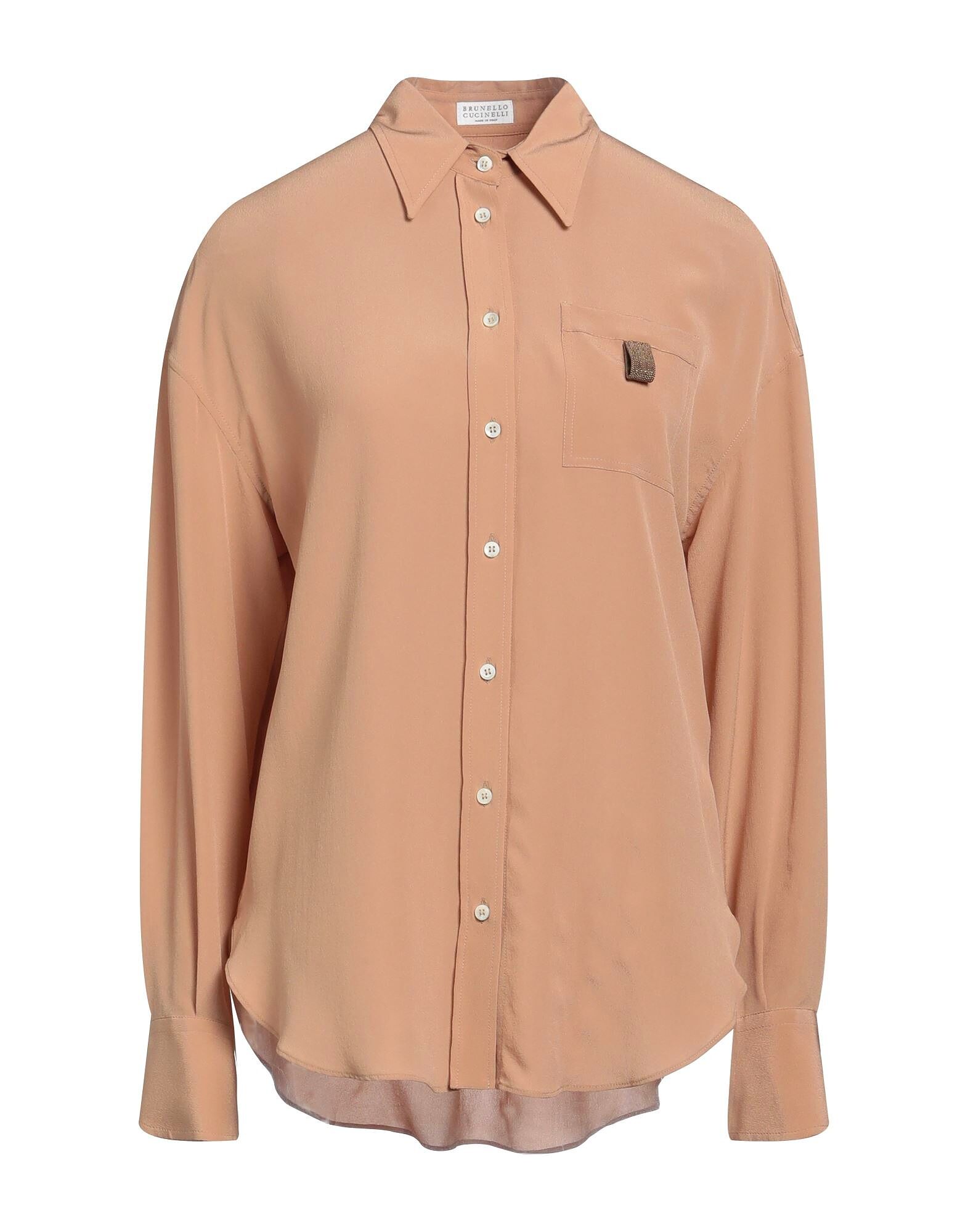 Рубашка Brunello Cucinelli, светло-коричневый
Рубашка Brunello Cucinelli, светло-коричневый