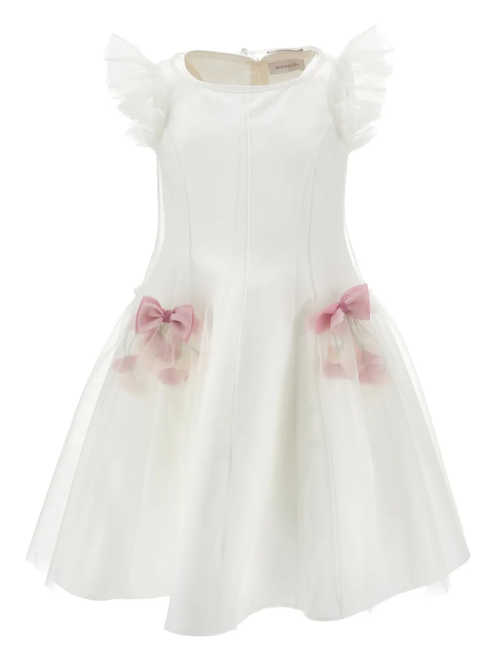 Платье с оборками Monnalisa, белый
Платье с оборками Monnalisa, белый
