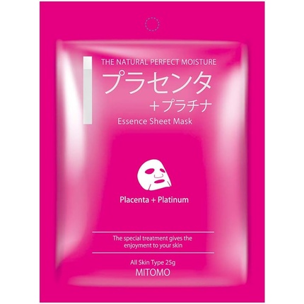 Маска с эссенцией плаценты и платины Mitomo
Маска с эссенцией плаценты и платины Mitomo