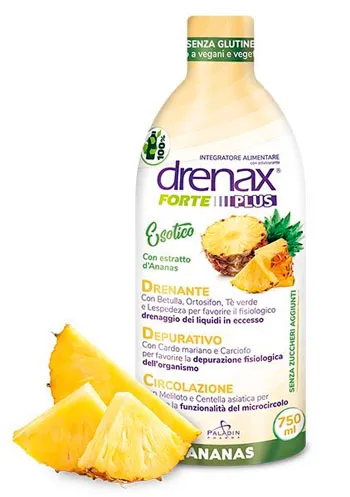 Drenax Forte Plus Pineapple флакон 750 мл Очищающая, дренирующая и улучшающая микроциркуляцию добавка для хорошего самочувствия
Drenax Forte Plus Pineapple флакон 750 мл Очищающая, дренирующая и улучшающая микроциркуляцию добавка для хорошего самочувствия