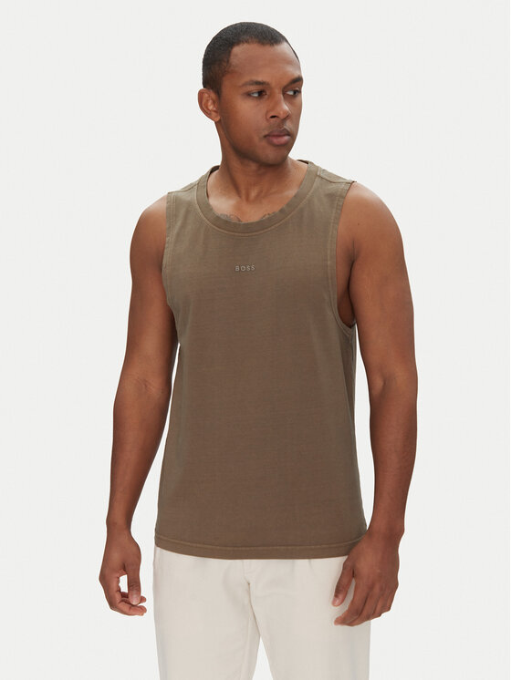 Майка стандартного кроя 50536739 Boss, хаки
Майка стандартного кроя 50536739 Boss, хаки