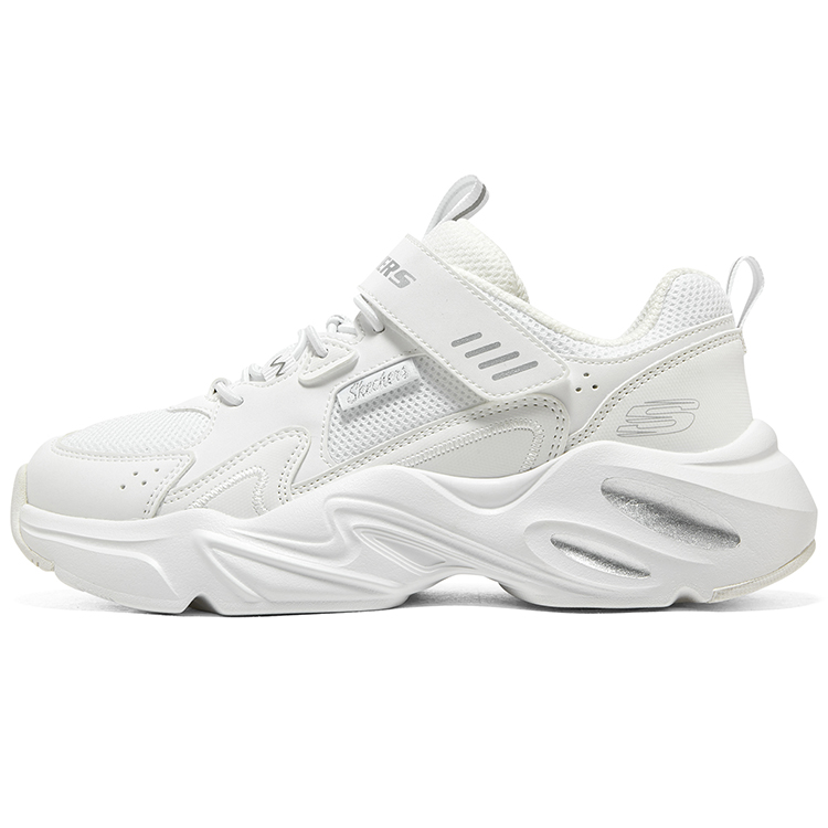 Skechers Низкие повседневные кроссовки для девочек, устойчивые к истиранию, белые, детские
Skechers Низкие повседневные кроссовки для девочек, устойчивые к истиранию, белые, детские