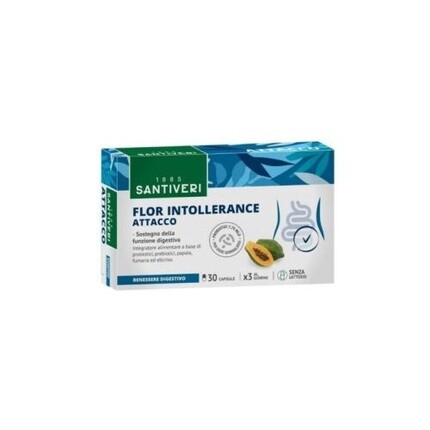 Santiveri Flor Intolerance Attack Пищеварительная добавка для здоровья 30 капсул
Santiveri Flor Intolerance Attack Пищеварительная добавка для здоровья 30 капсул