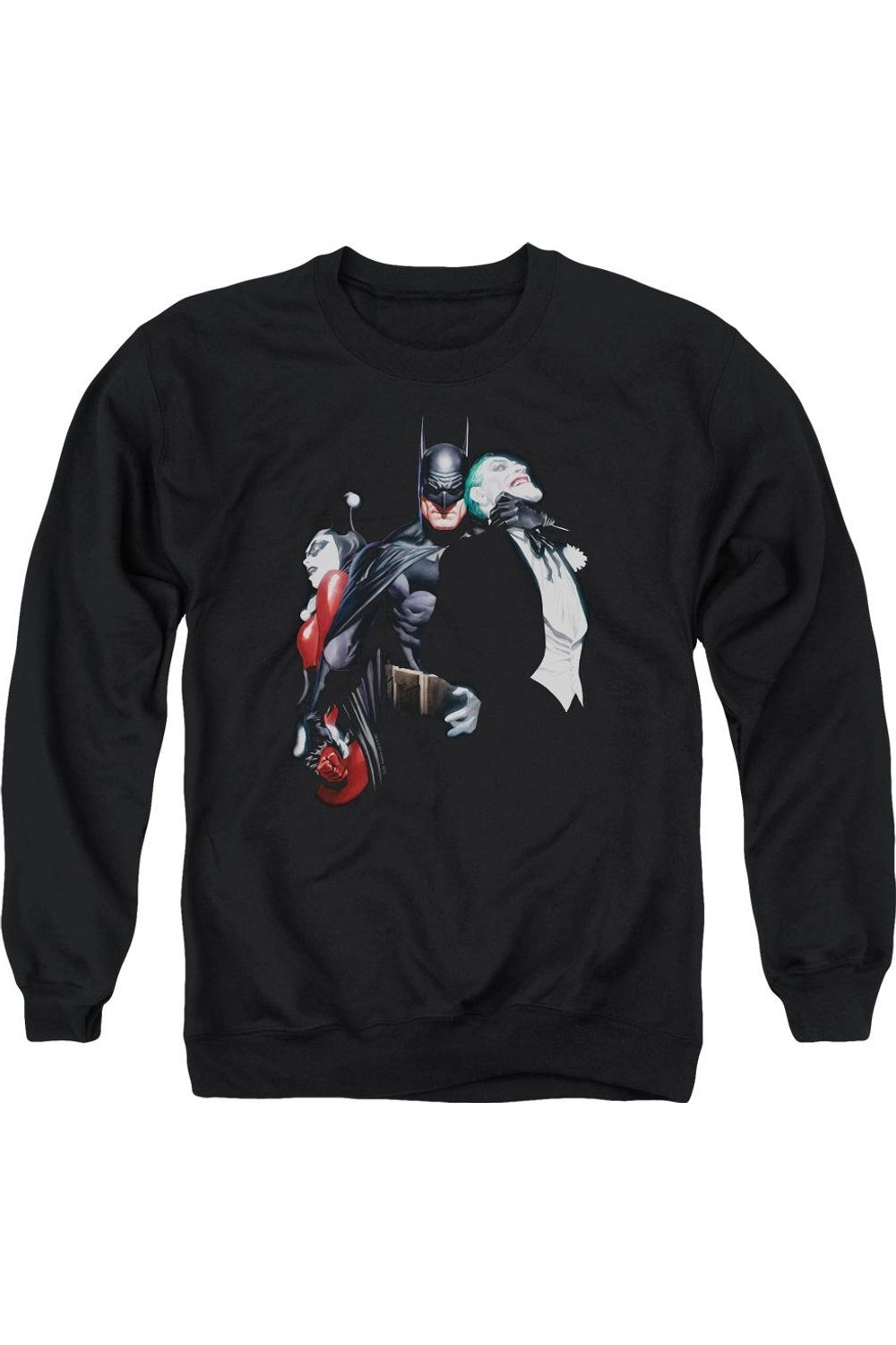 Толстовка Batman Joker Harley Choke для взрослых с круглым вырезом Gildan, черный
Толстовка Batman Joker Harley Choke для взрослых с круглым вырезом Gildan, черный
