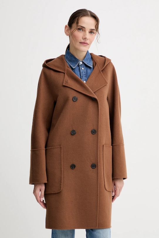 Шерстяное пальто Marc O'Polo, коричневый
Шерстяное пальто Marc O'Polo, коричневый