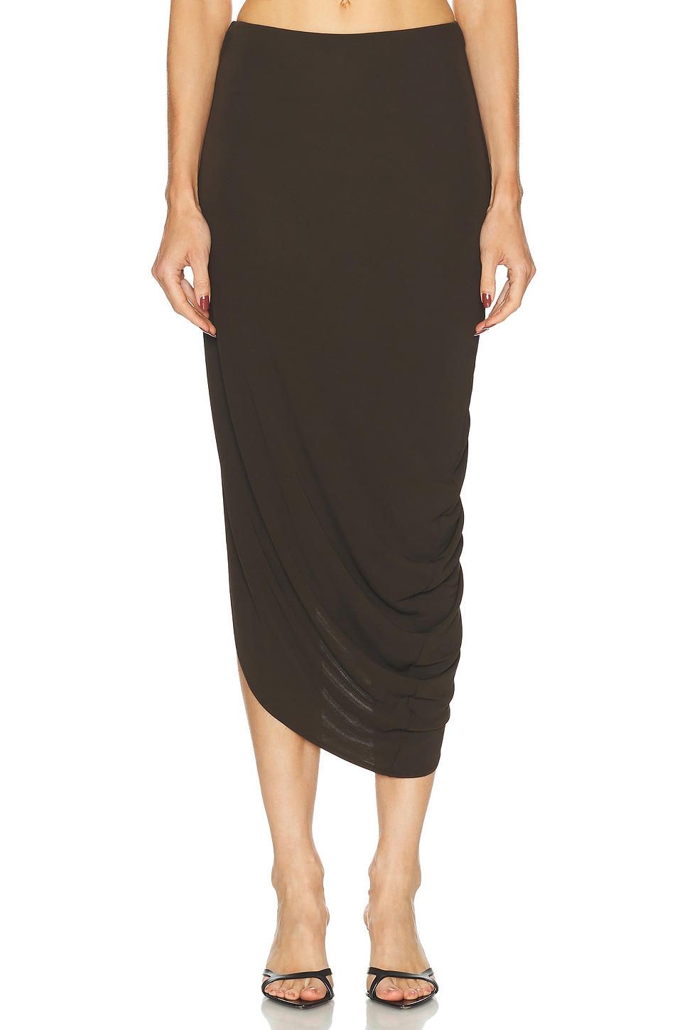 Юбка миди Lian Twist Eaves, Dark Brown
Юбка миди Lian Twist Eaves, Dark Brown