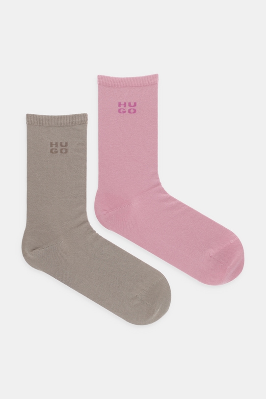 2 пары носков Hugo, розовый
2 пары носков Hugo, розовый