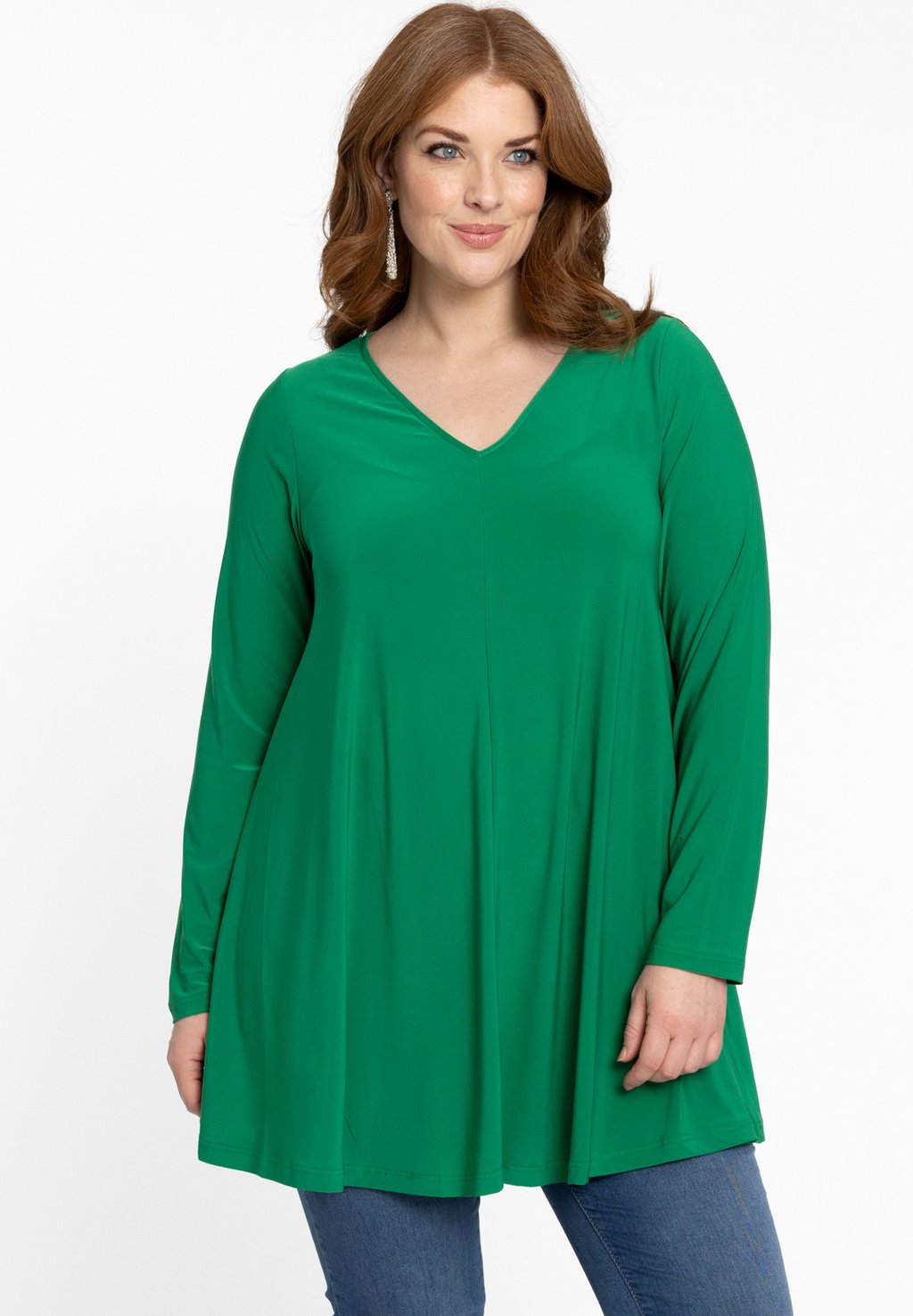 Топ с длинными рукавами YOEK, зеленый
Топ с длинными рукавами YOEK, зеленый