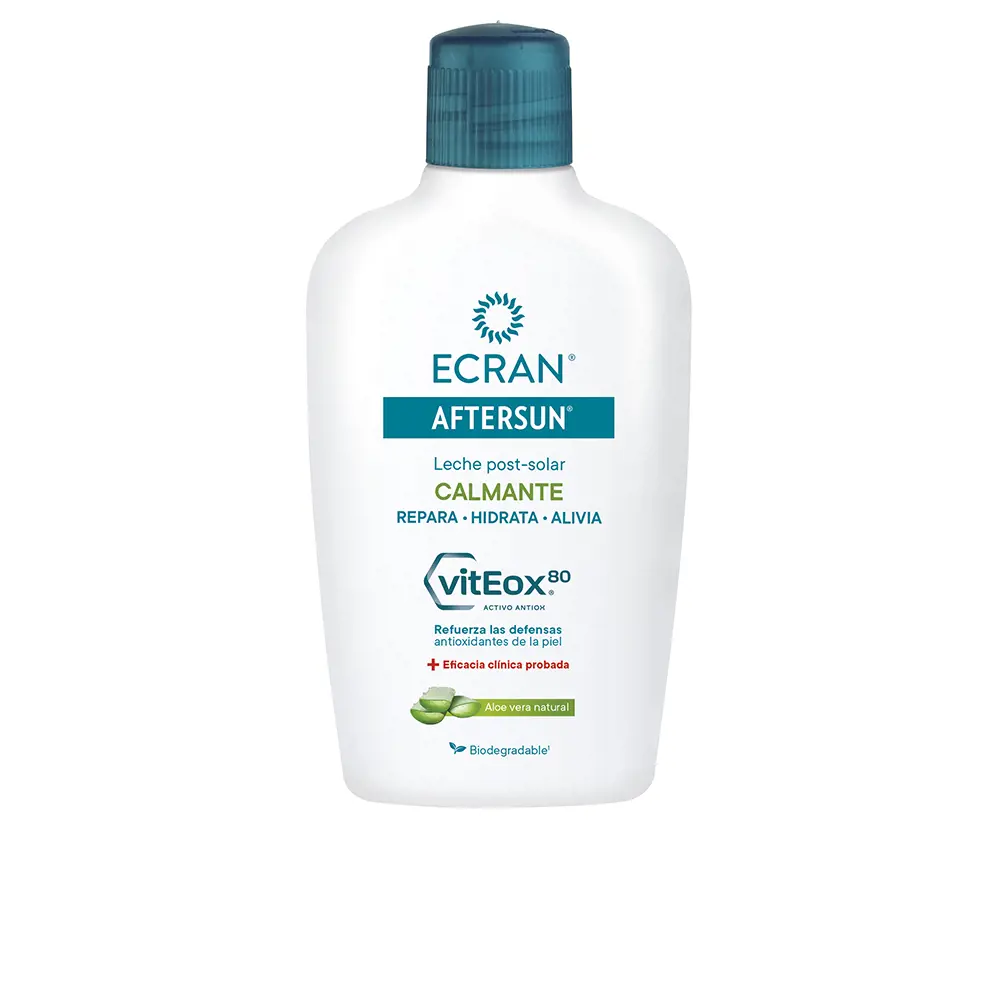 Крем для лица Ecran aftersun leche hidratante aloe vera Ecran, 200 мл.
Крем для лица Ecran aftersun leche hidratante aloe vera Ecran, 200 мл.