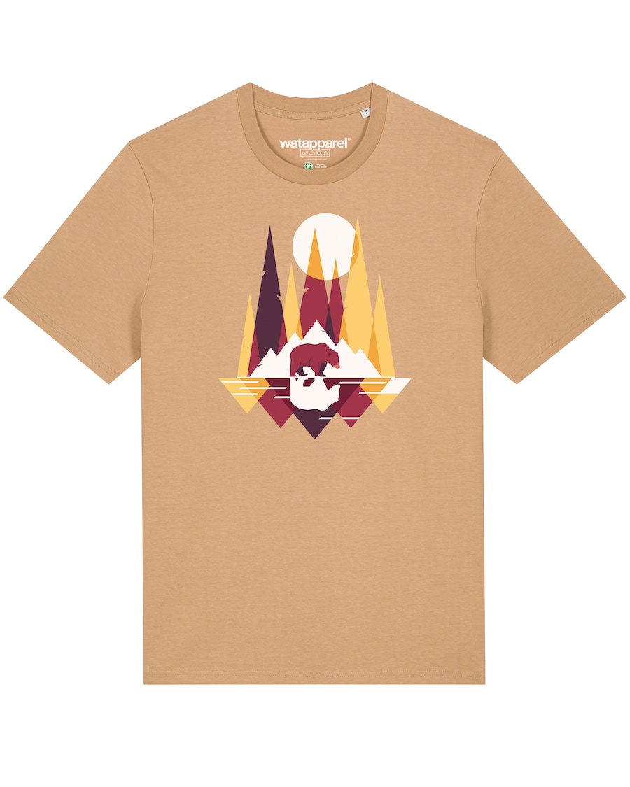 Рубашка Watapparel Von Bären und Bergen, бежевый
Рубашка Watapparel Von Bären und Bergen, бежевый