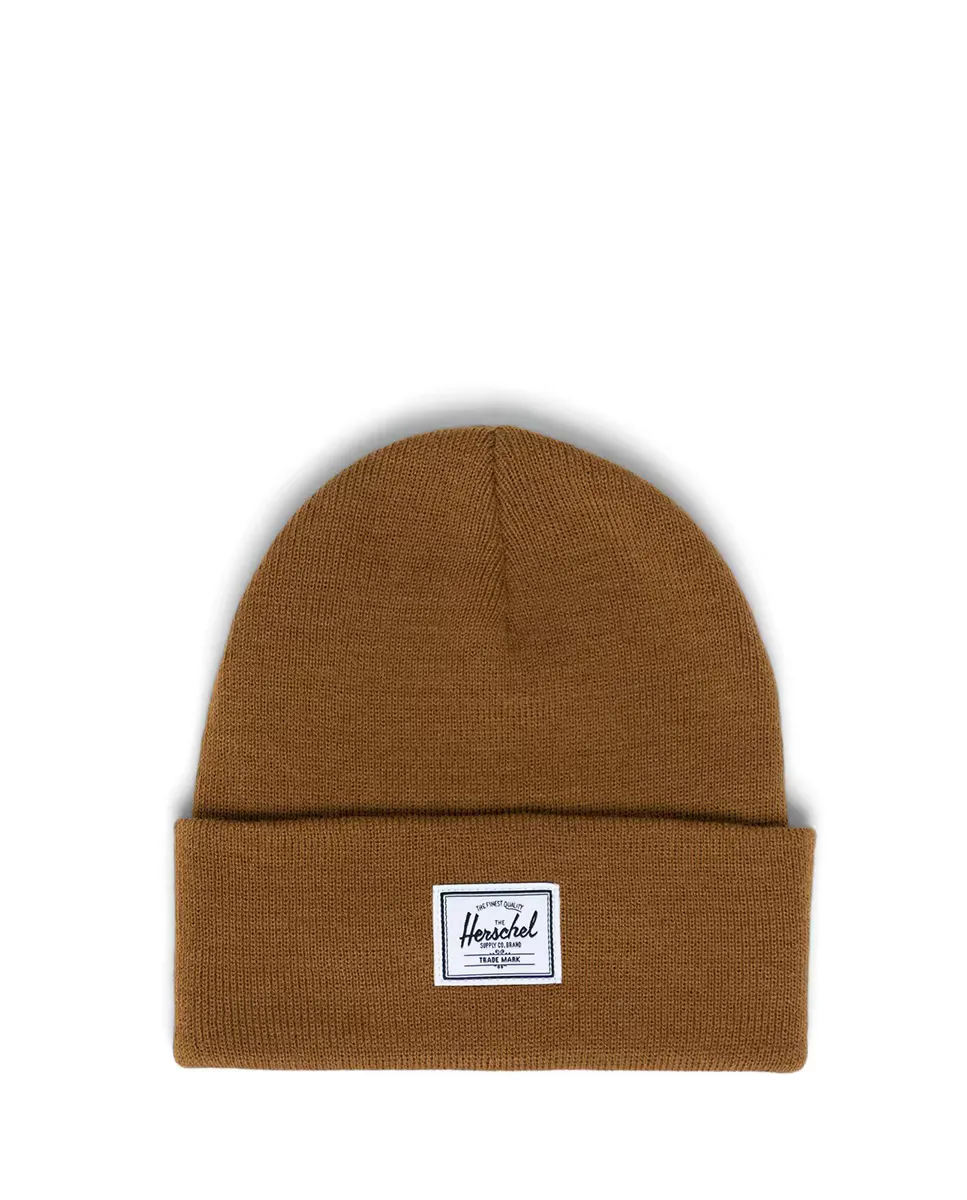 Унисекс коричневая шапка в рубчик Herschel, коричневый
Унисекс коричневая шапка в рубчик Herschel, коричневый