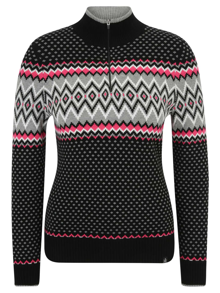 Свитер Sunny Zip Neck в черно-розовом цвете Krimson Klover
Свитер Sunny Zip Neck в черно-розовом цвете Krimson Klover
