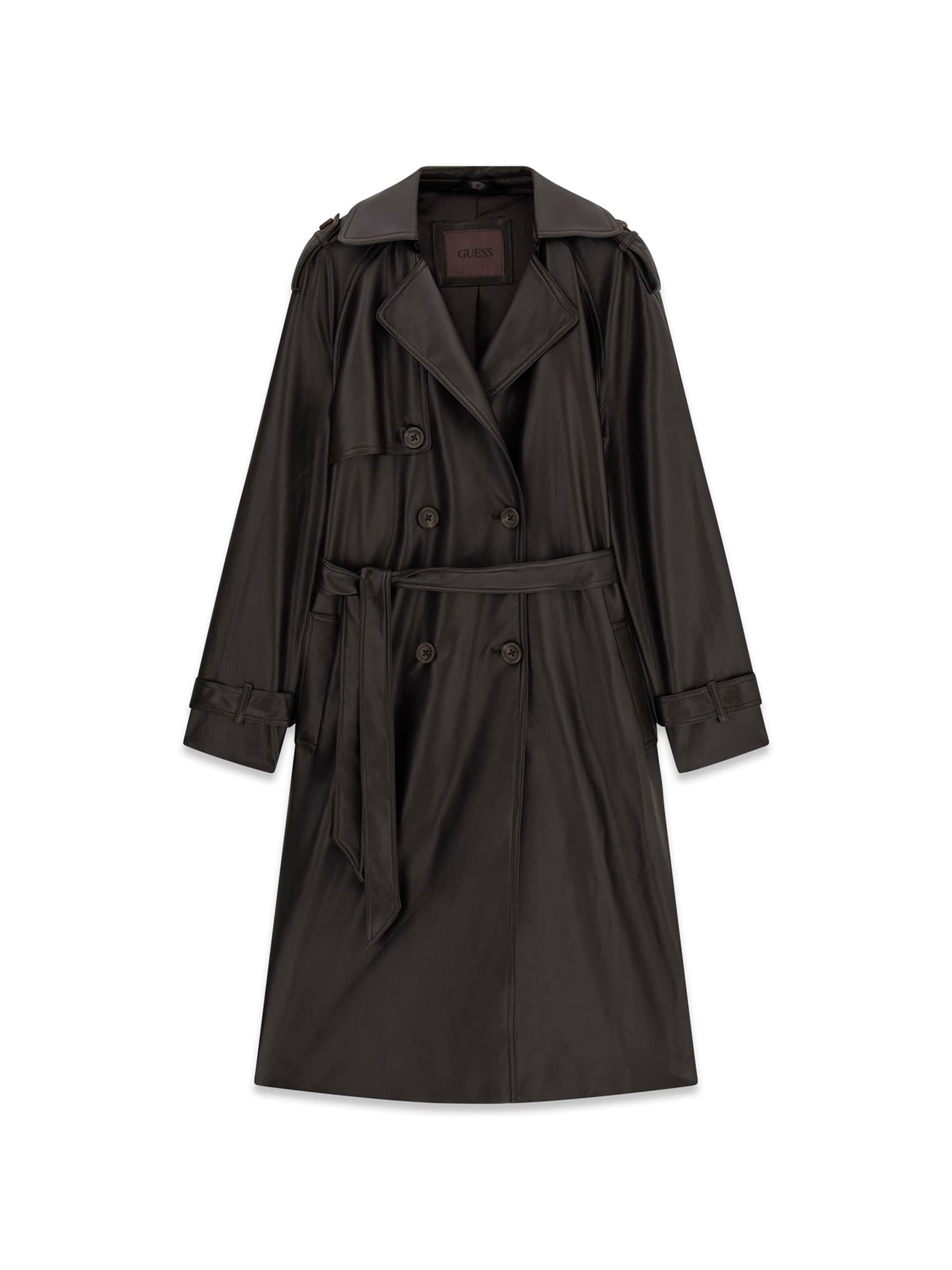 GUESS Межсезонное пальто в темно-коричневом цвете
GUESS Межсезонное пальто в темно-коричневом цвете