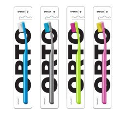 Spokar, O Orto, ортодонтическая зубная щетка, ультрамягкая
Spokar, O Orto, ортодонтическая зубная щетка, ультрамягкая