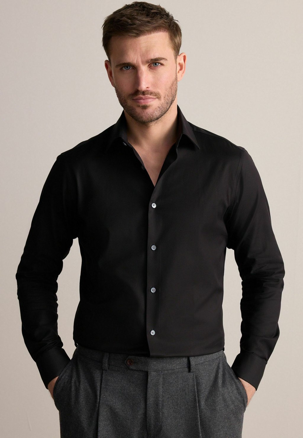 Рубашка SIGNATURE TEXTURED Next, черный
Рубашка SIGNATURE TEXTURED Next, черный