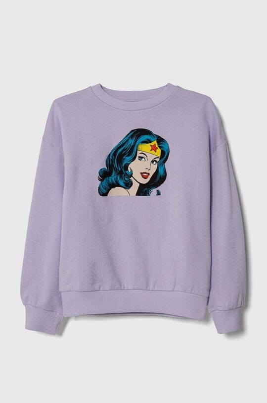 United Colors of Benetton Детская хлопковая толстовка, фиолетовый
United Colors of Benetton Детская хлопковая толстовка, фиолетовый