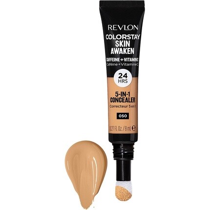 Colorstay Skin Awaken 5-в-1 Консилер 24 часа без отдушек и парабенов, легкий, средний 050, 8 мл, Revlon
Colorstay Skin Awaken 5-в-1 Консилер 24 часа без отдушек и парабенов, легкий, средний 050, 8 мл, Revlon