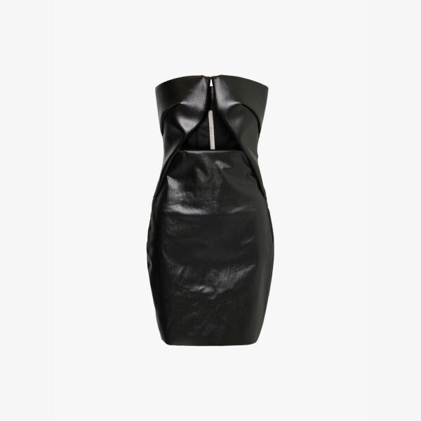 Мини-Платье облегающего кроя из хлопковой смеси с покрытием Prong Rick Owens, черный
Мини-Платье облегающего кроя из хлопковой смеси с покрытием Prong Rick Owens, черный