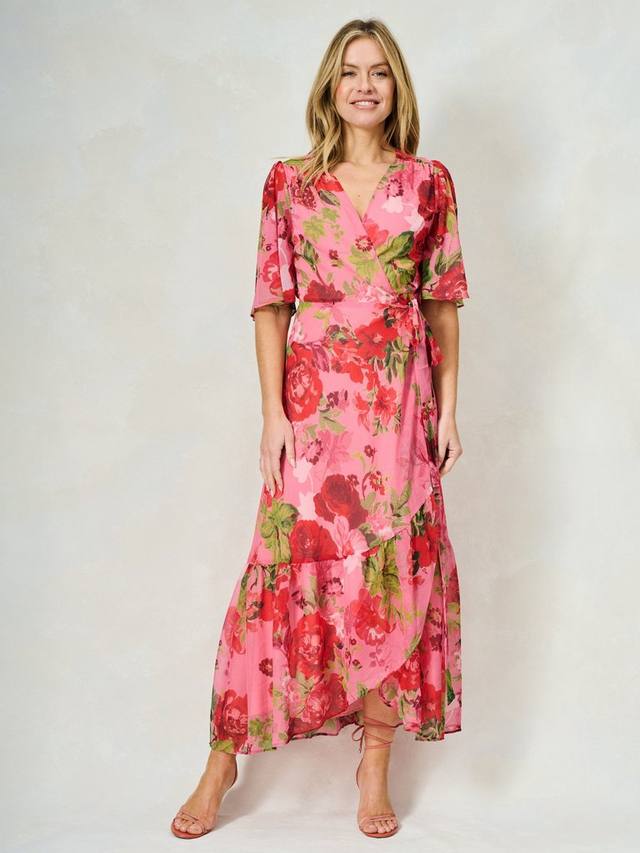 Платье макси Roxanne Floral Chiffon Wrap Hope & Ivy, Pink/Multi
Платье макси Roxanne Floral Chiffon Wrap Hope & Ivy, Pink/Multi