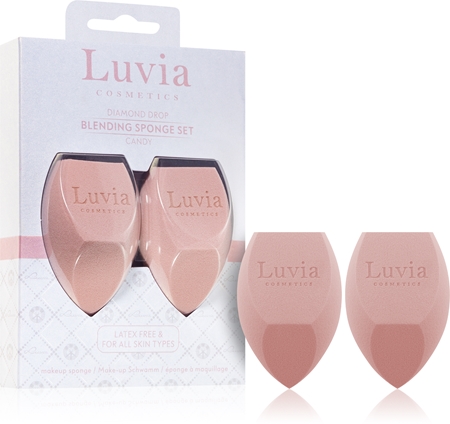 Многофункциональная двойная губка для макияжа Luvia Cosmetics Diamond Drop Blending Sponge Set, Candy 2 szt.
Многофункциональная двойная губка для макияжа Luvia Cosmetics Diamond Drop Blending Sponge Set, Candy 2 szt.