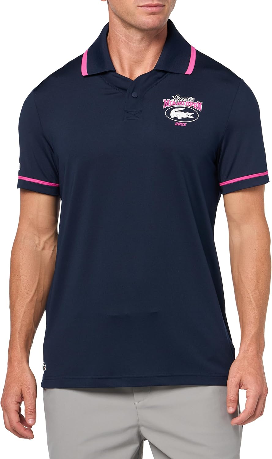 Мужская спортивная теннисная рубашка-поло Lacoste Regular Fit Miami Open Color Block, Navy Blue, Синий, Мужская спортивная теннисная рубашка-поло Lacoste Regular Fit Miami Open Color Block, Navy Blue
Мужская спортивная теннисная рубашка-поло Lacoste Regular Fit Miami Open Color Block, Navy Blue, Синий, Мужская спортивная теннисная рубашка-поло Lacoste Regular Fit Miami Open Color Block, Navy Blue