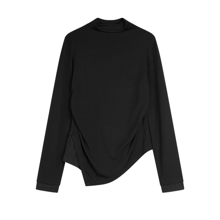 ELLE Футболка женская черная полуводолазка
ELLE Футболка женская черная полуводолазка