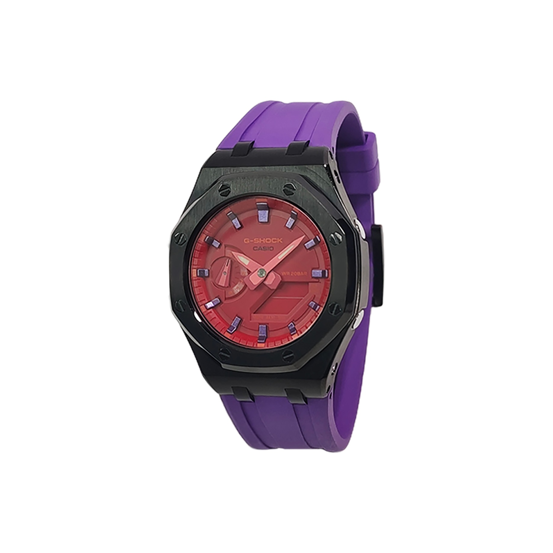 Часы Casio G-Shock Analog-Digital 2100 Series, арт. GA-2100-4A, фиолетовый/черный
Часы Casio G-Shock Analog-Digital 2100 Series, арт. GA-2100-4A, фиолетовый/черный