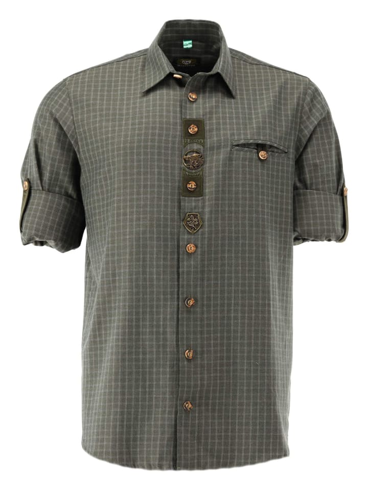 Рубашка OS-Trachten, оливковый
Рубашка OS-Trachten, оливковый