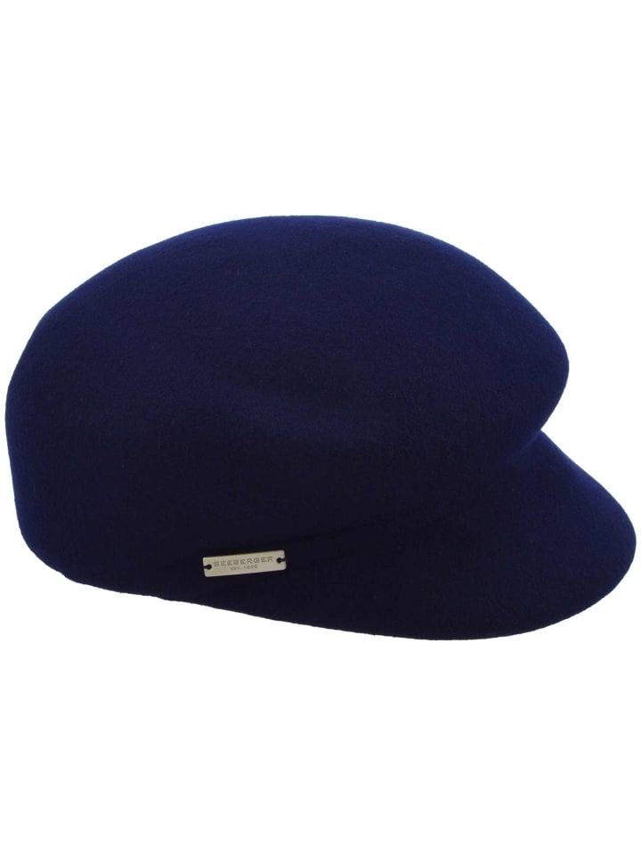Seeberger Фетровая шапка синего цвета
Seeberger Фетровая шапка синего цвета