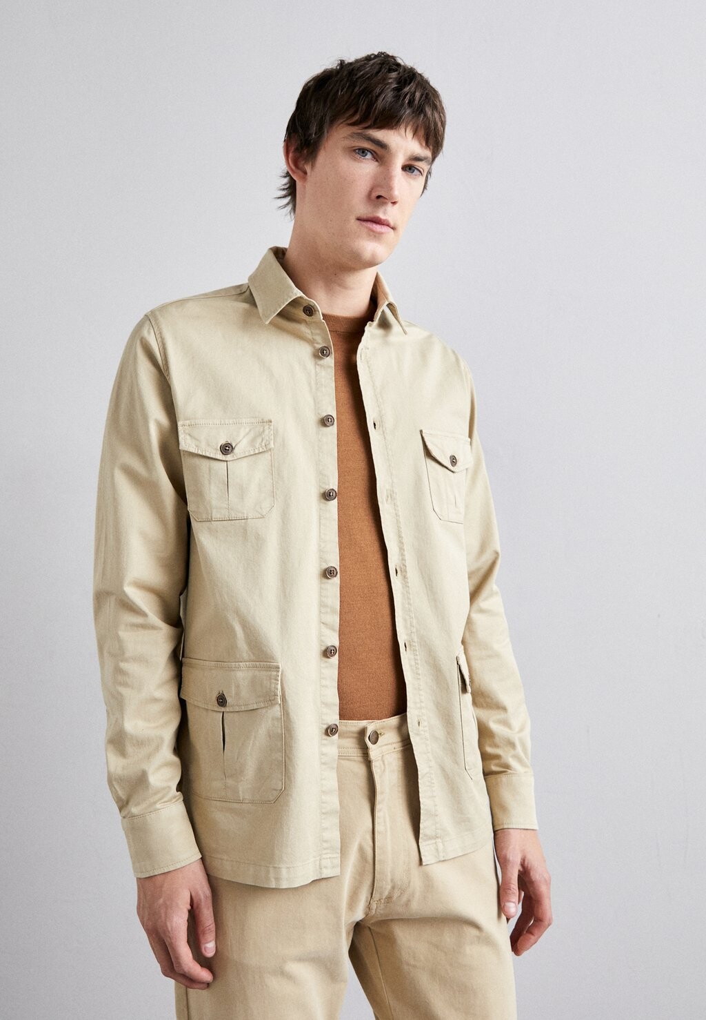 Рубашка FEDERICIO STUDIO ID, бежевый
Рубашка FEDERICIO STUDIO ID, бежевый