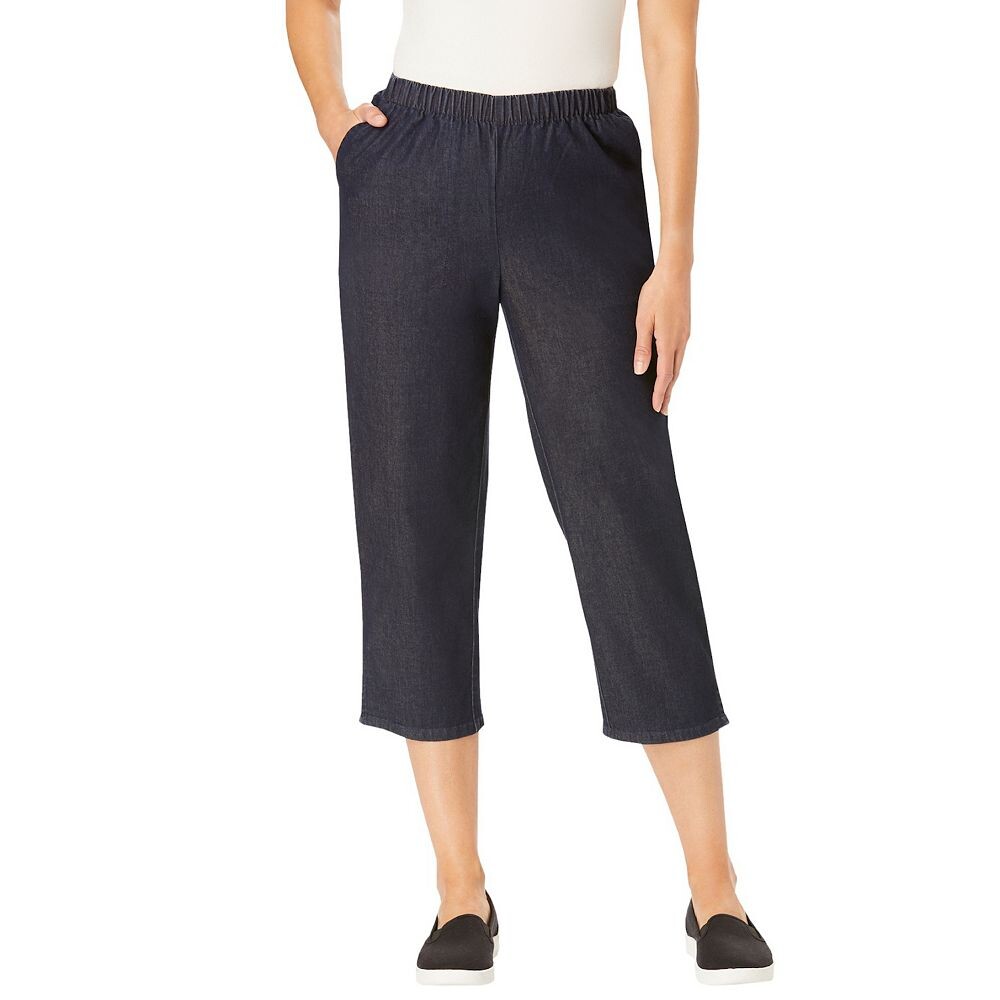 Женщина в женских капри больших размеров Fineline Jean Woman Within, цвет Indigo
Женщина в женских капри больших размеров Fineline Jean Woman Within, цвет Indigo