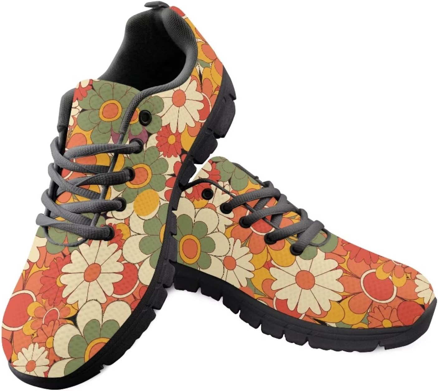Женские слипоны кроссовки для ходьбы, тенниса и бега, весенне-летние цветочные кроссовки, легкие Getelinseng, Cottagecore Groovy Floral
Женские слипоны кроссовки для ходьбы, тенниса и бега, весенне-летние цветочные кроссовки, легкие Getelinseng, Cottagecore Groovy Floral