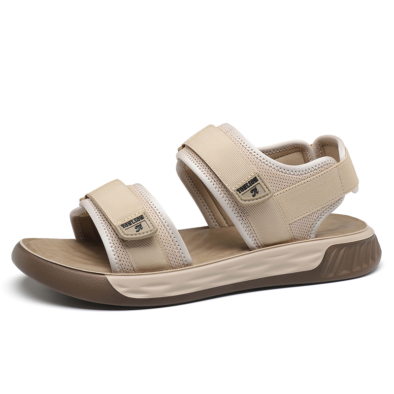 Tonlion Пляжные сандалии мужские черные/бежевые
Tonlion Пляжные сандалии мужские черные/бежевые