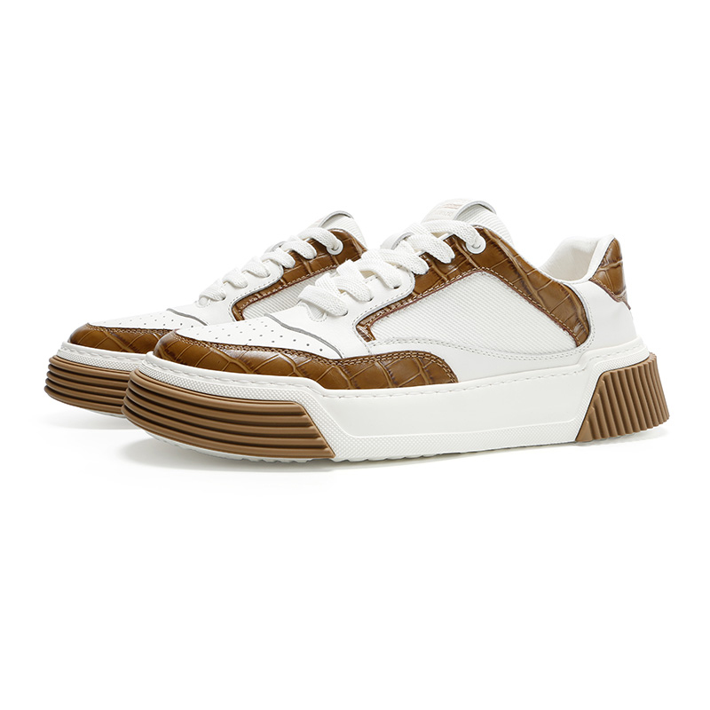 ZUOSAISI Водонепроницаемые легкие дышащие мужские лоу-топ скейтбордские кеды бело-желтые, цвет White Yellow
ZUOSAISI Водонепроницаемые легкие дышащие мужские лоу-топ скейтбордские кеды бело-желтые, цвет White Yellow