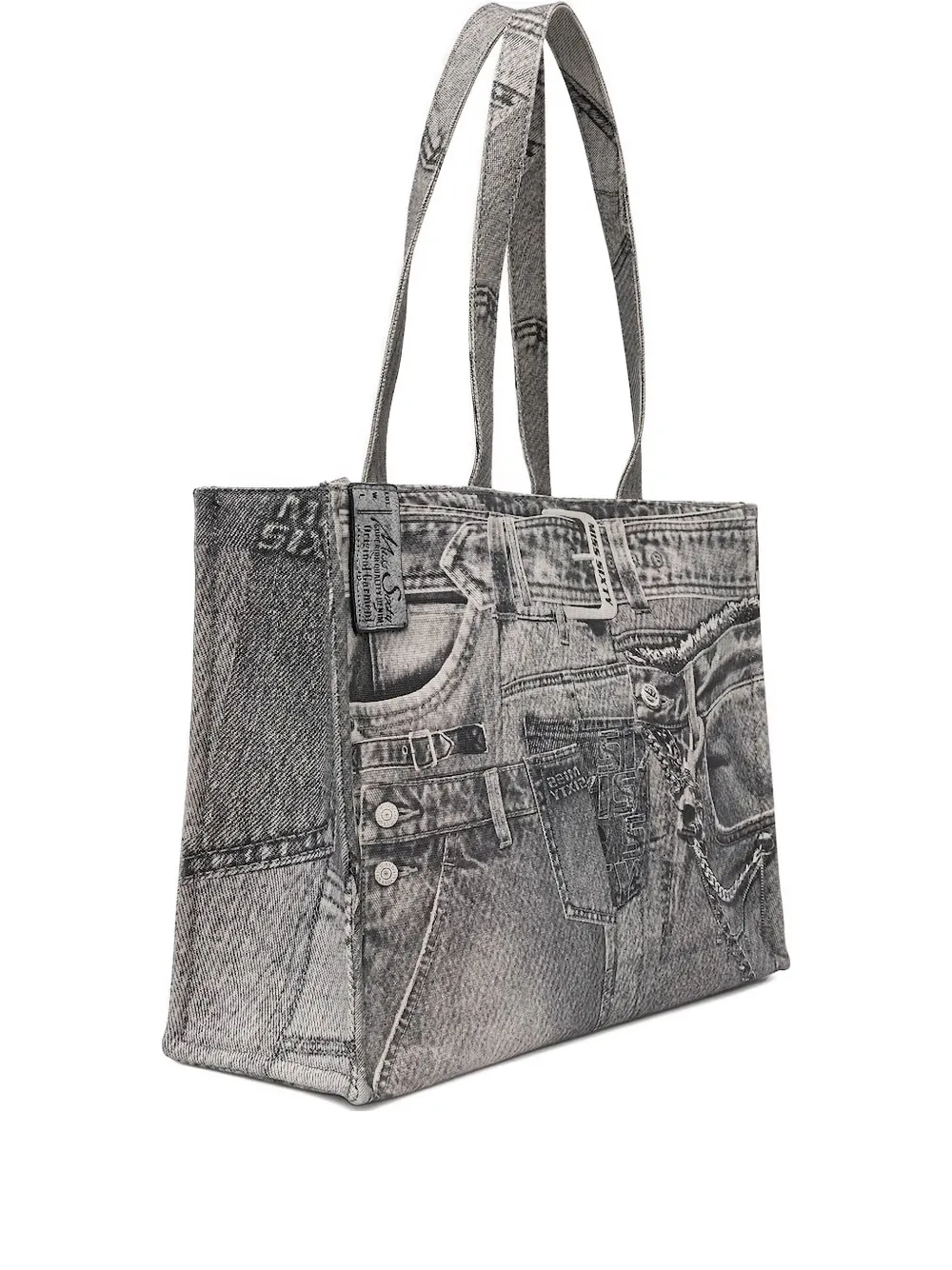 Сумка-шоппер с джинсовым принтом Miss Sixty, серый
Сумка-шоппер с джинсовым принтом Miss Sixty, серый