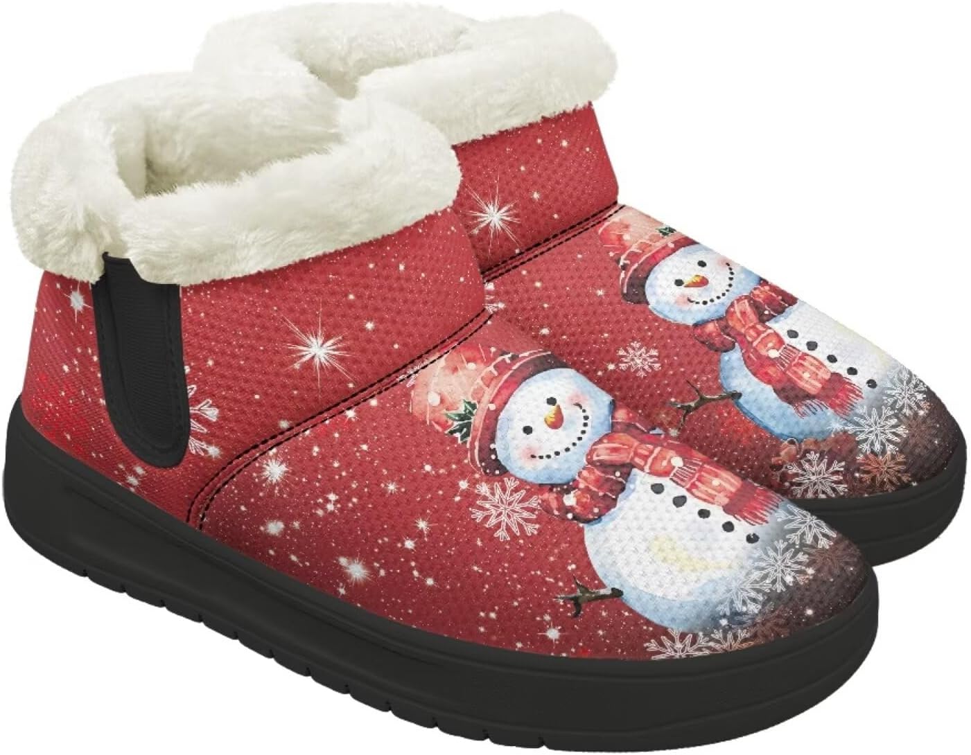 Рождественские зимние сапоги Forchrinse для женщин и мужчин: удобные, теплые, пушистые, до щиколотки, зимние, противоскользящие, Christmas Snowman
Рождественские зимние сапоги Forchrinse для женщин и мужчин: удобные, теплые, пушистые, до щиколотки, зимние, противоскользящие, Christmas Snowman