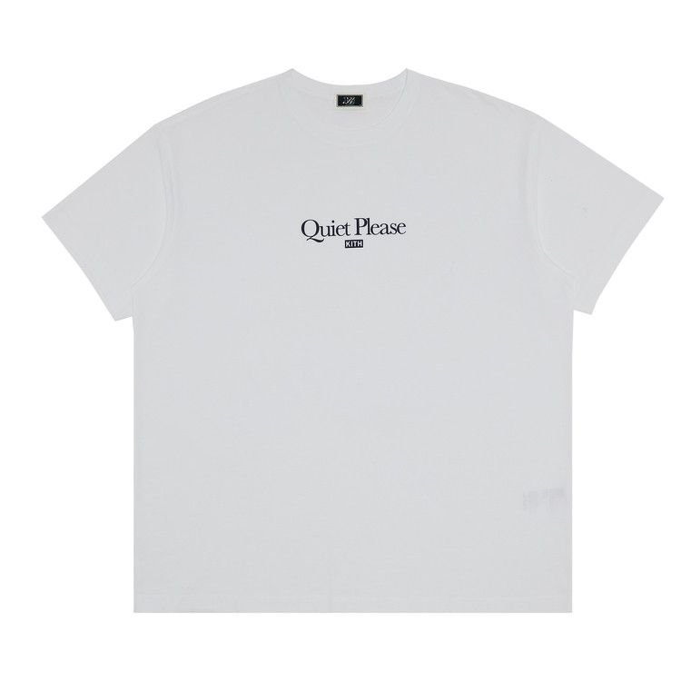 Футболка Kith x Wilson Quiet Please Tee, White
Футболка Kith x Wilson Quiet Please Tee, White