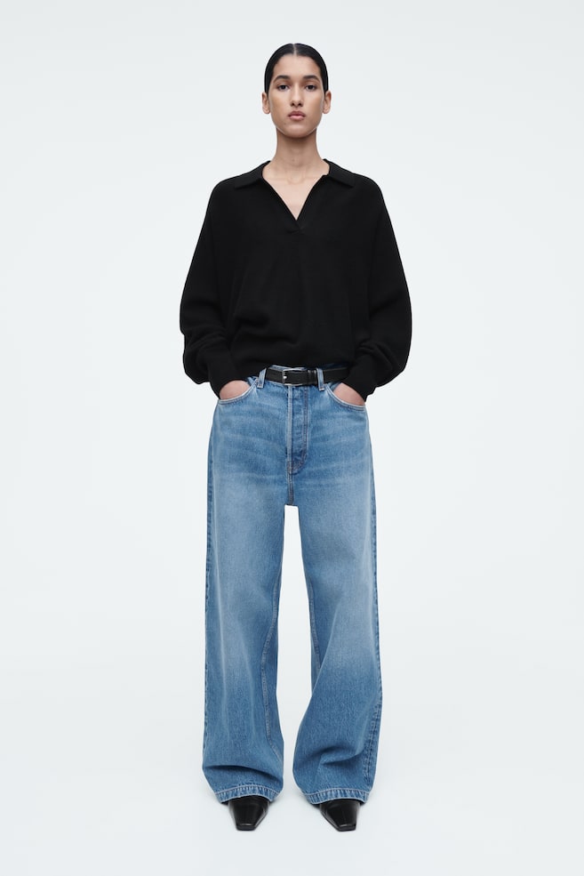 Объемные джинсы с широкими штанинами Cos, синий
Объемные джинсы с широкими штанинами Cos, синий