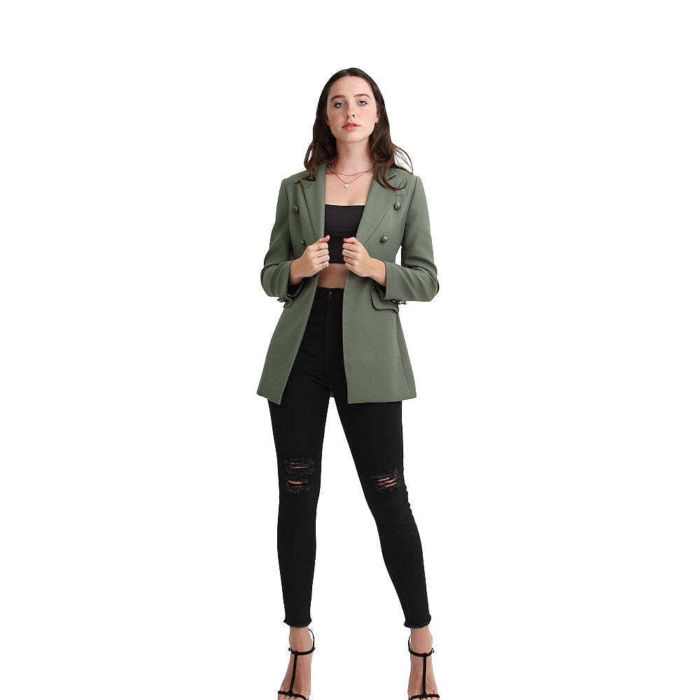 Блейзер из фактурной ткани Princess Polina Belle & Bloom, цвет Military
Блейзер из фактурной ткани Princess Polina Belle & Bloom, цвет Military