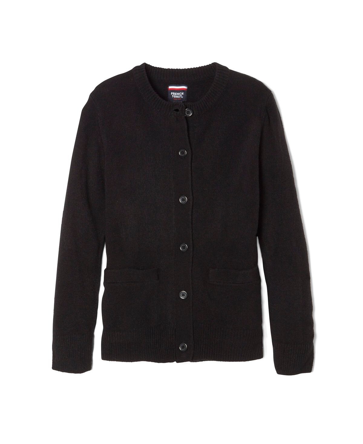 Кардиган с круглым вырезом и защитой от таблеток для маленьких девочек French Toast
Кардиган с круглым вырезом и защитой от таблеток для маленьких девочек French Toast