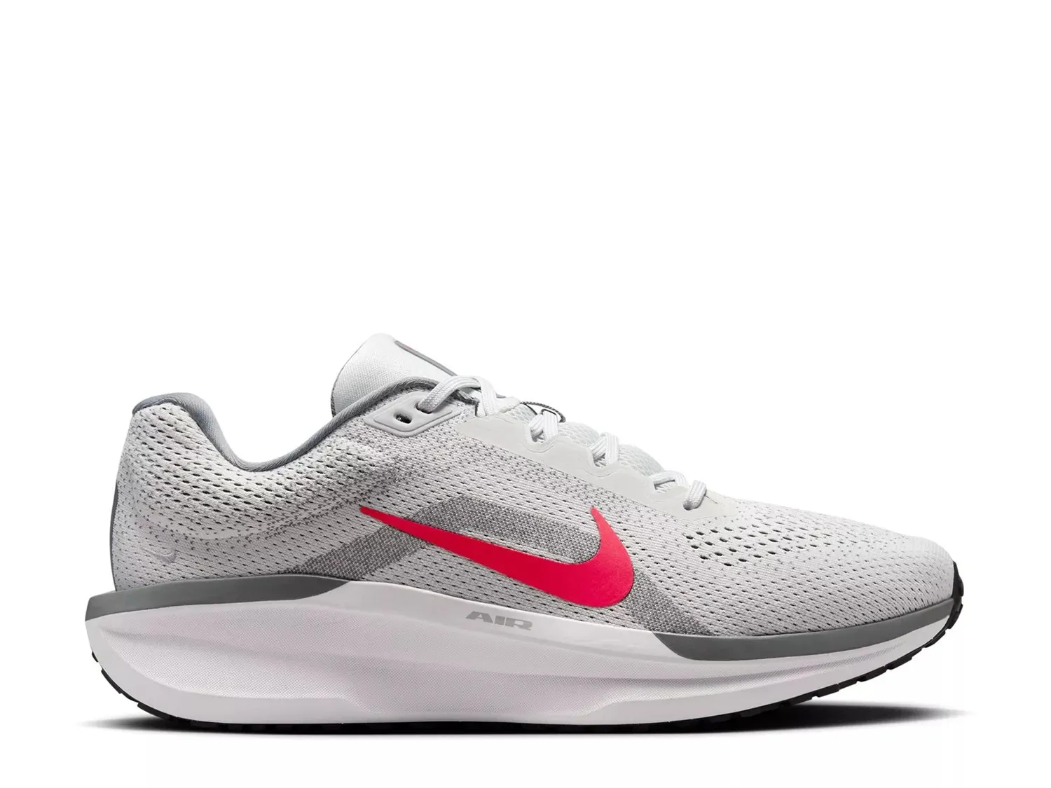Кроссовки Nike Winflo 11 для бега — мужские, серые/красные 
Кроссовки Nike Winflo 11 для бега — мужские, серые/красные